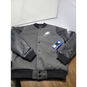PHILADELPHIA EAGLES VARSITY JACKET   Mens Sz Medium